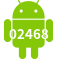 Aplicativo 02468 para Android